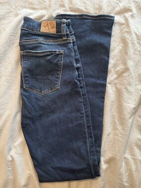 American Eagle Outfitters Dark Blue Bootcut Jeans size 00R